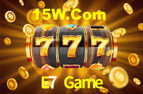 Apostas com odds competitivas na E7 Game