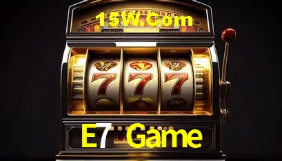 Variedade de jogos na E7 Game