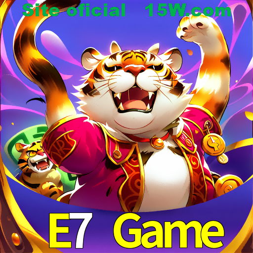 Imagem promocional da E7 Game mostrando a plataforma e suas vantagens